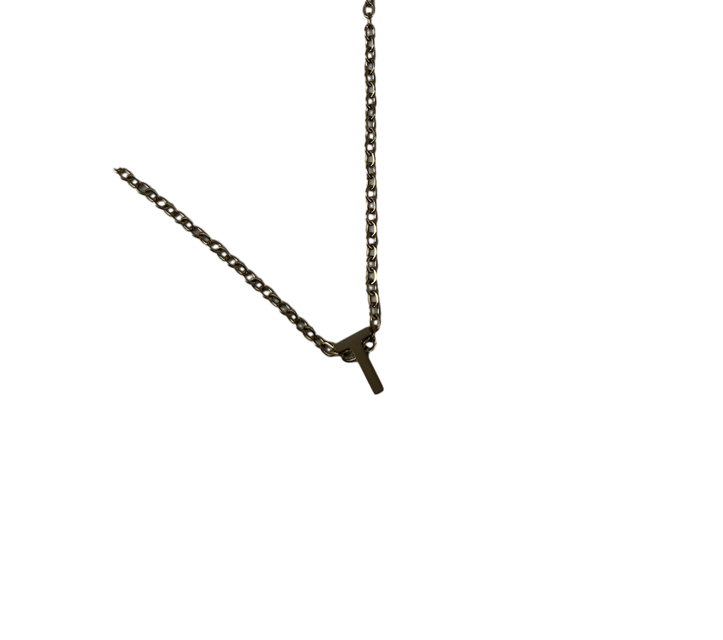 The Sylvie Intial Necklace (Gold)