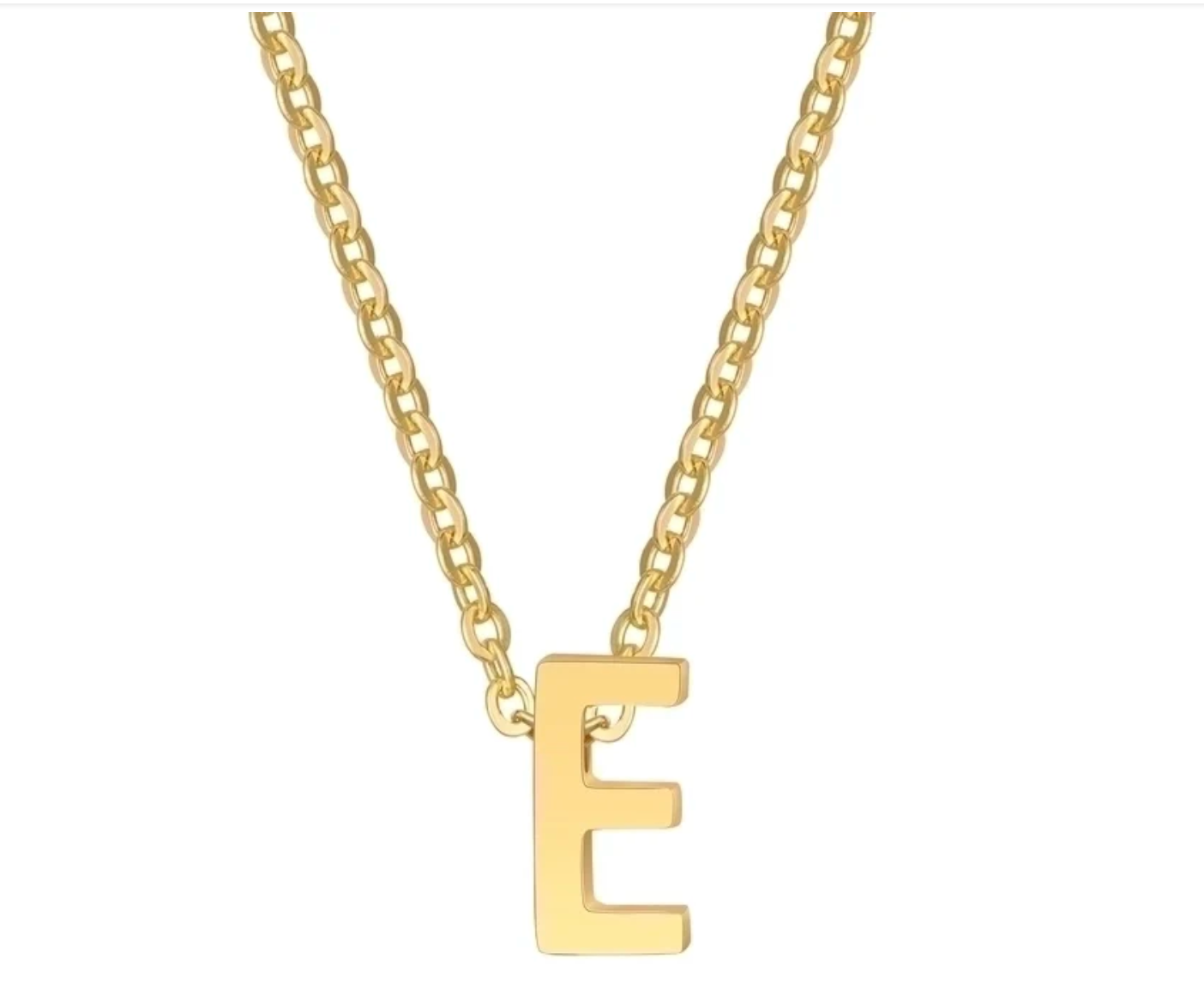 The Sylvie Intial Necklace (Gold)