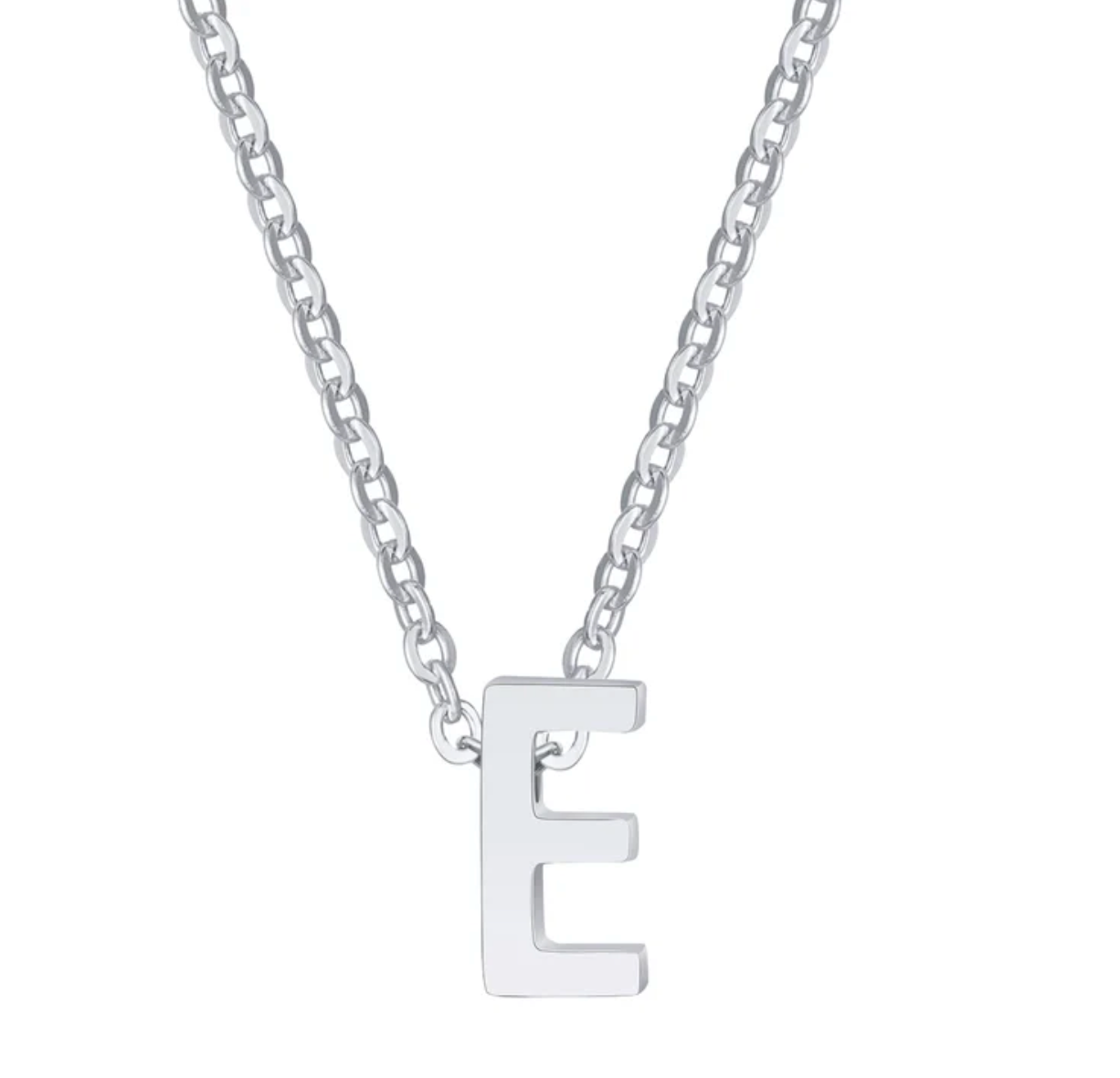 Sylvie Intial Necklace (Silver)