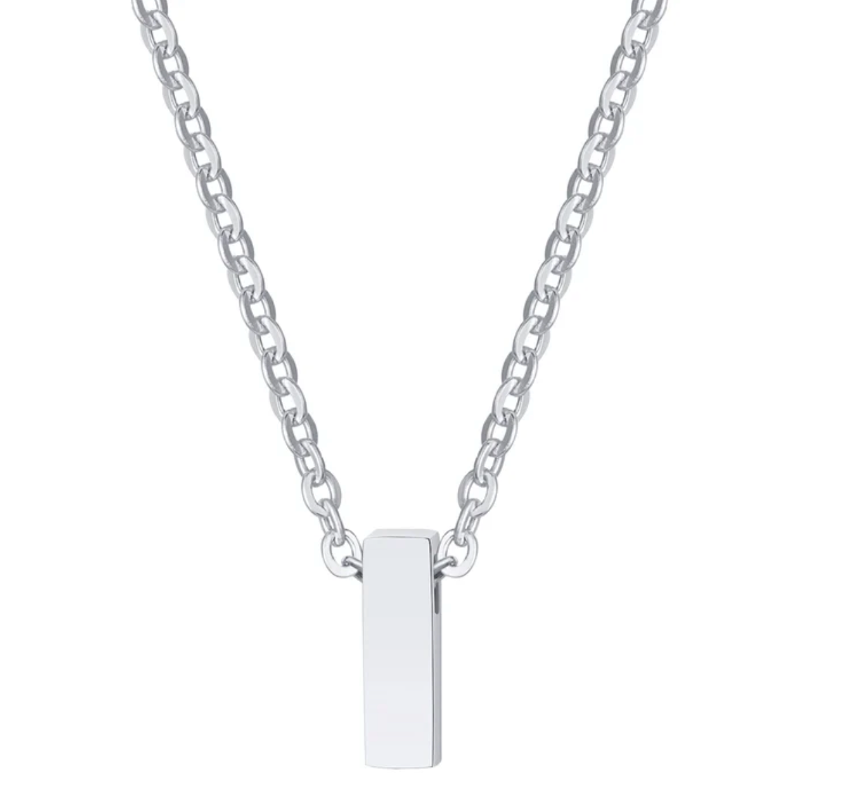 Sylvie Intial Necklace (Silver)