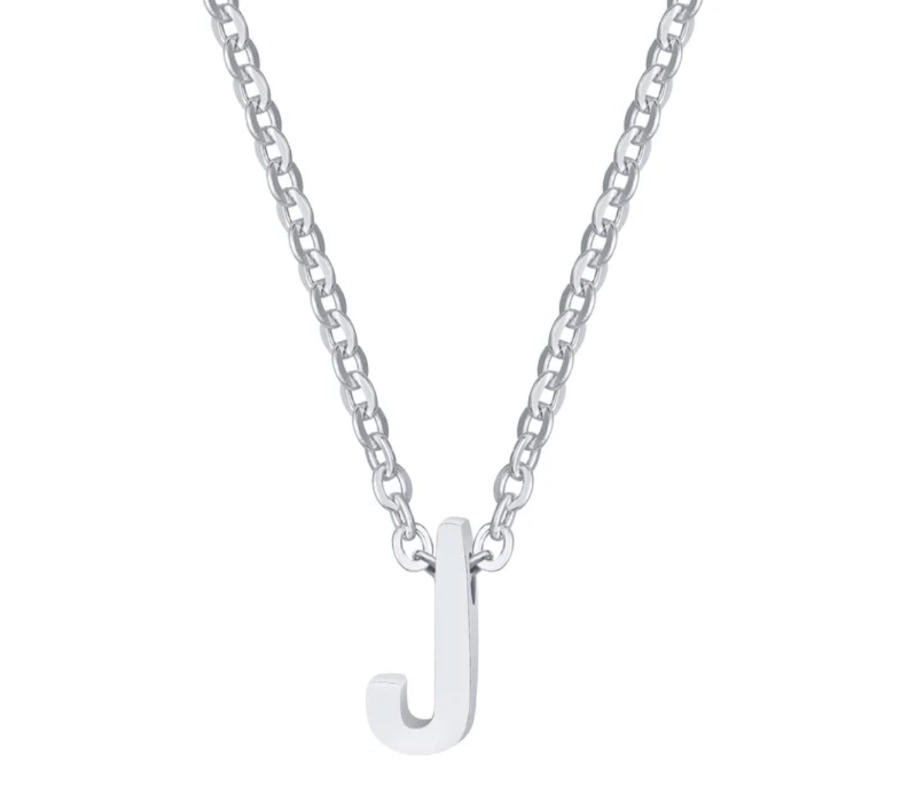 Sylvie Intial Necklace (Silver)